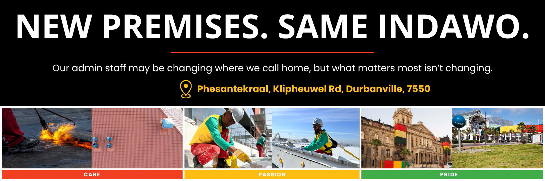 New premises location announcement for Indawo